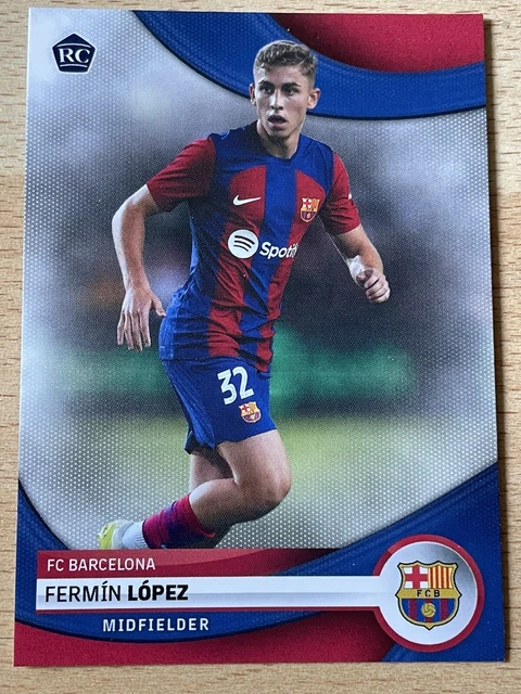Carte Megacracks 2023-2024 - Fermin Rookie Du FC Barcelona, édition Bis, Collection Panini La Liga