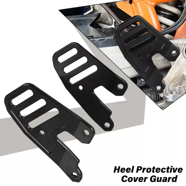 Heel Protective Cover Guard For Husqvarna Supermoto/Enduro 701 2016-2020 Black