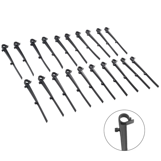 Clips de brosse à gouttières universels installation facile pour gouttières t