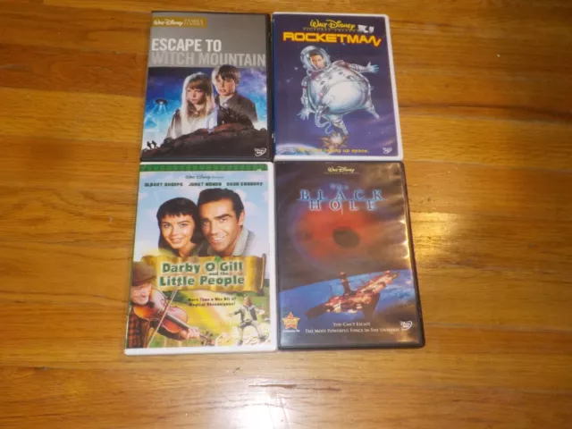Darby O Gill & the Little People/Black Hole/Rocketman/Escape to Witch Mounta DVD
