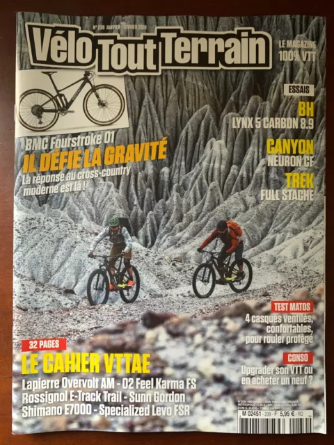 Vélo Tout Terrain VTT n°239 de 2019; Les tests de l'année; Lapierre, Sunn, Rossi