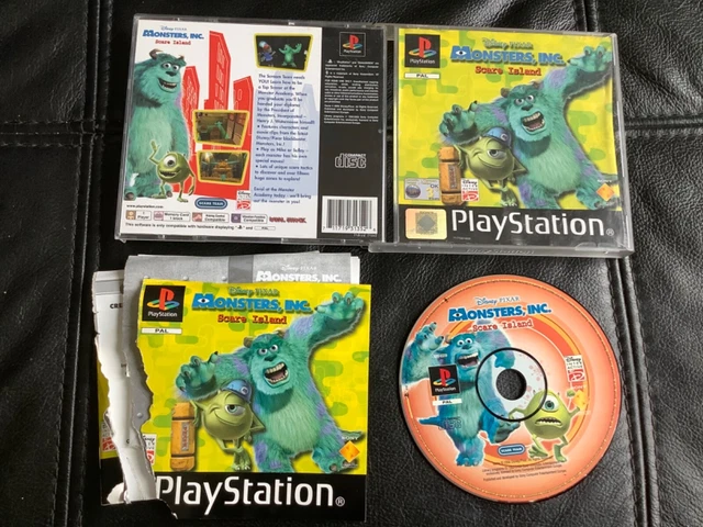 MONSTERS INC. SCARE ISLAND for the PS1 Playstation 1 tested complete £3 ...