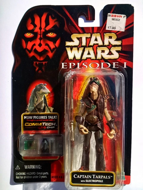 CAPTAIN TARPALS THE Phantom Menace TPM STAR WARS Vintage Gungan Figure