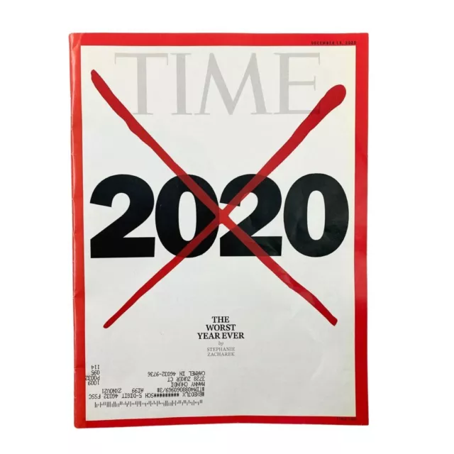 Time Magazine December 14 2020 The Worst Year is 2020 by Stephanie Zacharek