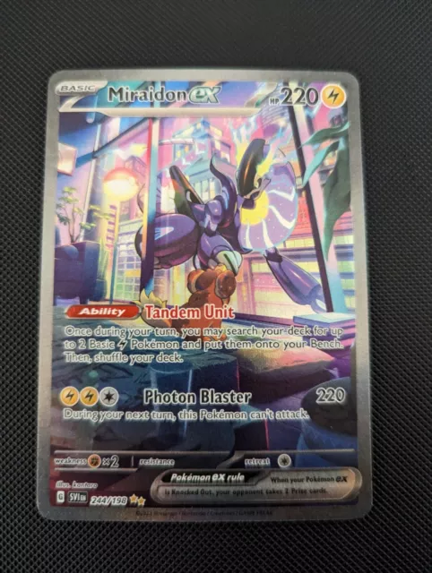 Miraidon ex sv1 244  Pokemon TCG POK Cards