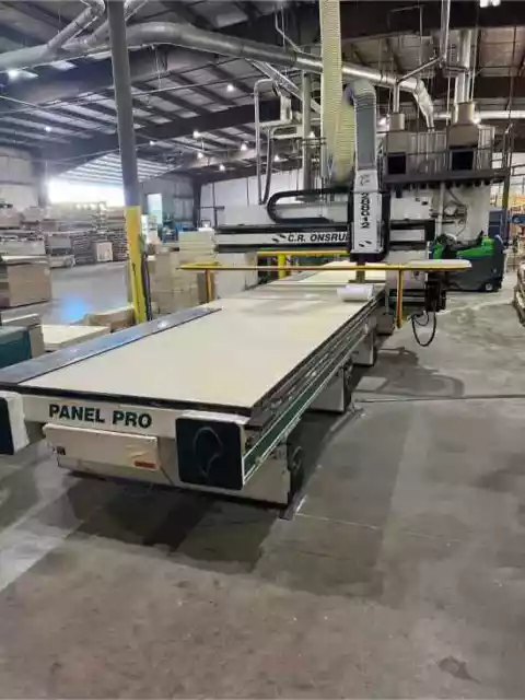 5' x 29' C.R. Onsrud 288G12 Panel Pro Router with Dekker Vacuum Pump, 2009