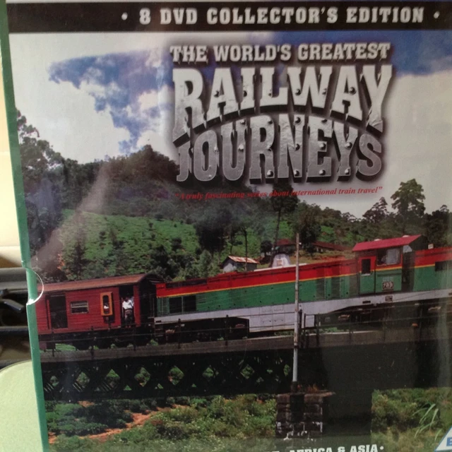 The World's Greatest Railway Journeys Easterneurope/Africa/Asia Dvd New & Sealed