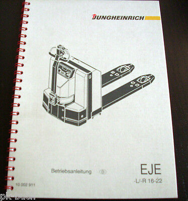 Mode D 'em Ploi Jungheinrich Eje KMS 20 Vierrad-Standhubwagen Électrique 09-85 