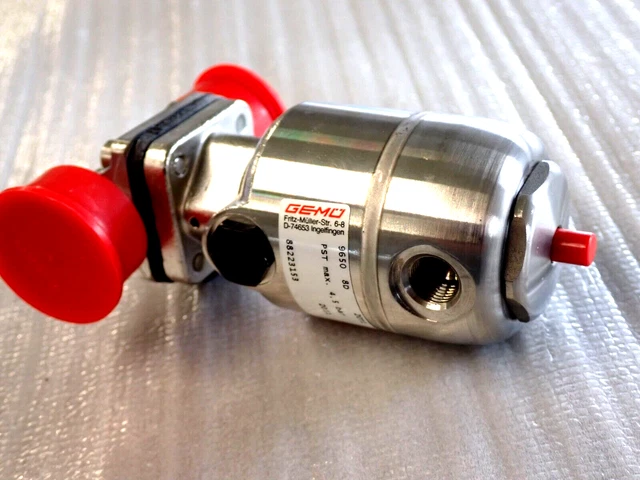 2047776 Gemu Pneumatically Controlled Sanitary Diaphragm Valve New