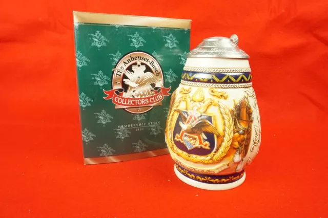 1997 CB5 Anheuser Busch Collectors Club Stein