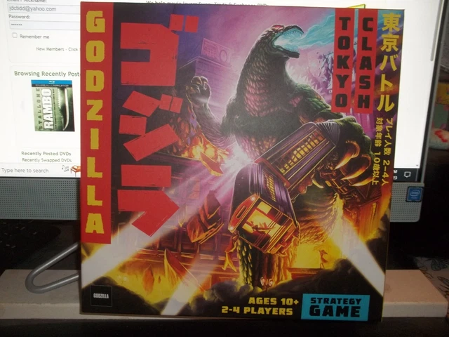 Lot 409 - Godzilla  boardgame / strategy game - NEW and UNOPENED