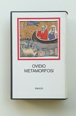 OVIDIO Metamorfosi Millenni Einaudi 1979 Prima edizione