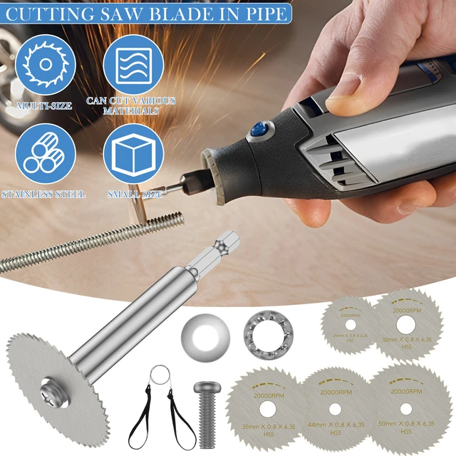 Eadwe Inside Pipe Cutter Inside Pipe Cutter For PVC 1-1/2" To 8" Diameter - Stainless Steel With 7" Adjustable Depth Lydodoka Inside Cutter