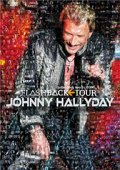 Johnny Hallyday : Flashback Tour - Palais Des Sports 2006 /  Dvd Comme Neuf