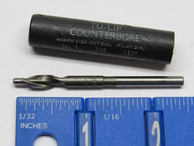 Weldon Lgn-4-1 Tu-Lip Counterbore - New