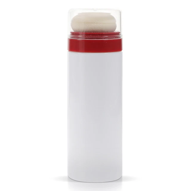 Poudrier Avec Houppette - Récipient Pour Talc Corporel - Velours - 9 Cm - Portable Pour Voyage & Salle De Bain
