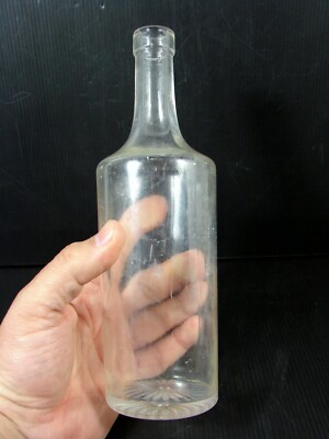 Absinthe Rare Bouteille Absinthe Verre soufflé 1890 