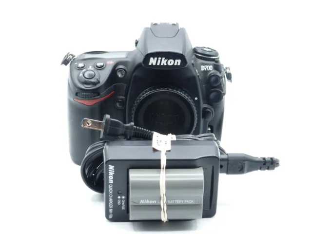 Nikon D700 Full Frame 12MP DSLR (Body Only),  Shutter Count: 76690