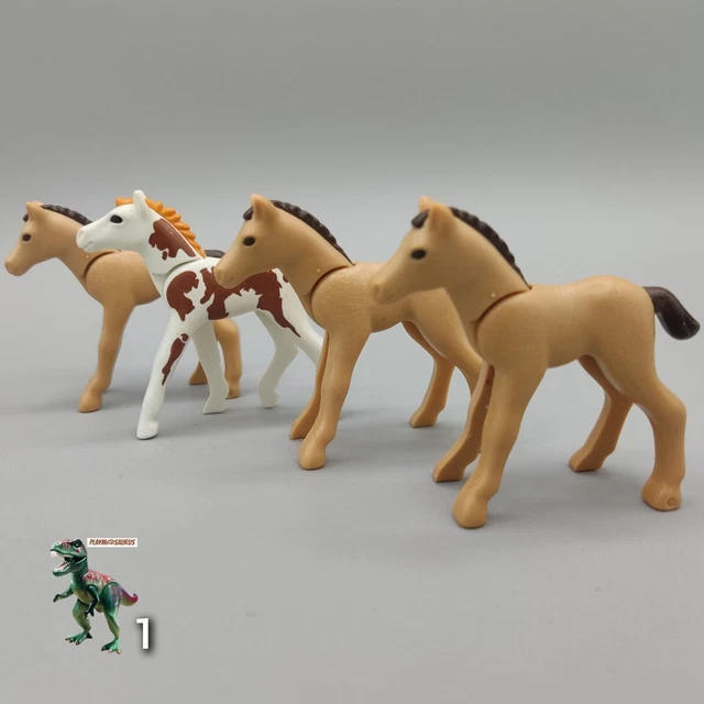 PLAYMOBIL LOT D'ÉLEVAGES De Chevaux Poulains écurie Ranch Zoo Poney Ferme 335394864214