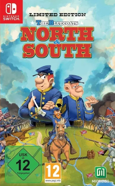 The Bluecoats North and South Switch Nintendo Spiel Key Code Edition DEU & EU