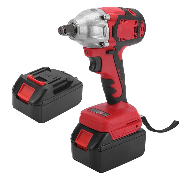 CORDLESS POWER IMPACT Wrench Brushless Rattle Gun Drill Tool Socket w