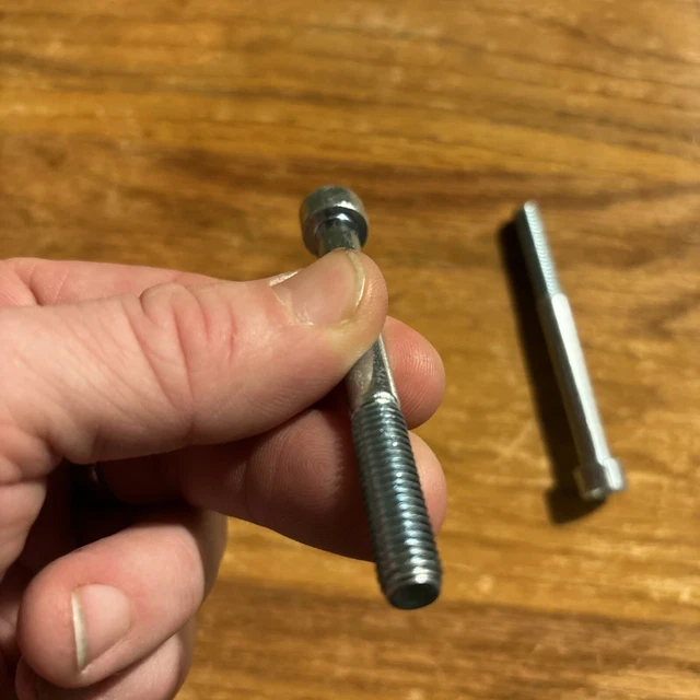 2 IKEA SCREWS for IKEA Galant Desk Frame Part 110658 Long Pin