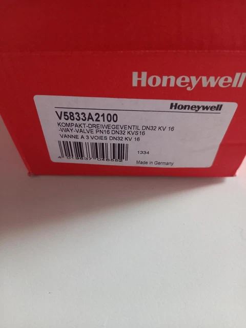 Honeywell V5833A2100 Valvola 3 Vie PN16 DN32 Nuova