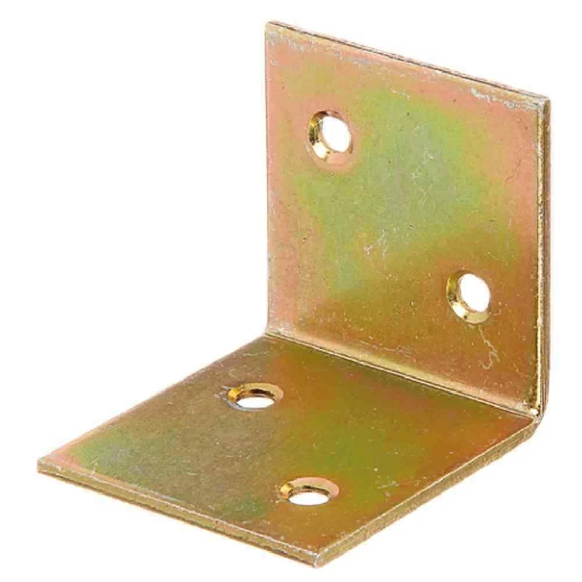 Grandangolare Zincato 60x60x60mm Angolo Connettore ad Angolo Raccordi Sedia Alto