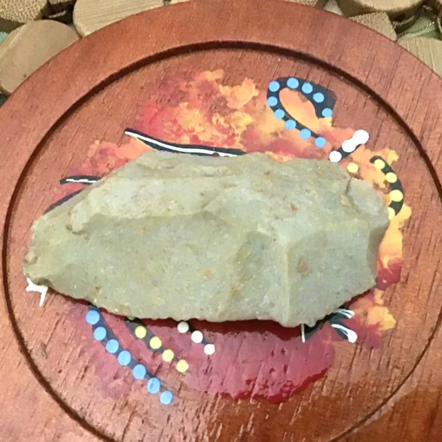 Aboriginal Vintage Stone Knife Artifact Hand Chipped Genuine Western Australia.