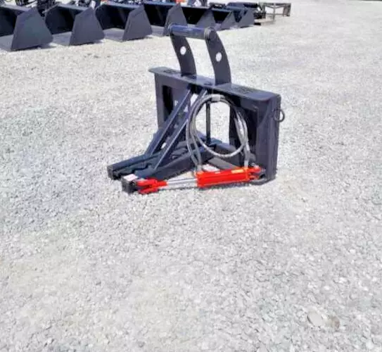 Tree and Post Puller Attachment Fits Skid Steer Quick Connect Tree and Post Puller Attachment Fits Skid Steer Quick Connect
