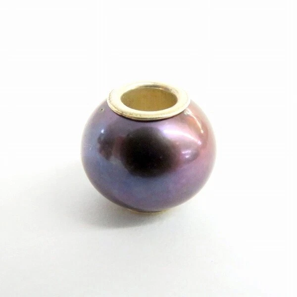 Trollbeads Accessories Pendant Top Black Pearl Silver Purple 925S Women's