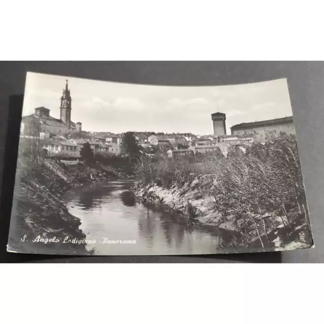 Cartolina S. Angelo Lodigiano - Panorama