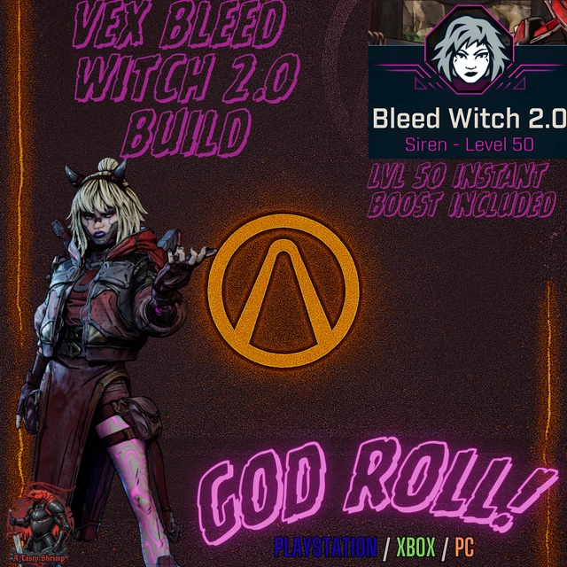 Costruzione Cecchino Vex Per Borderlands 4, 26 Oggetti God Roll, Per PS5/Xbox/PC - Foto 2