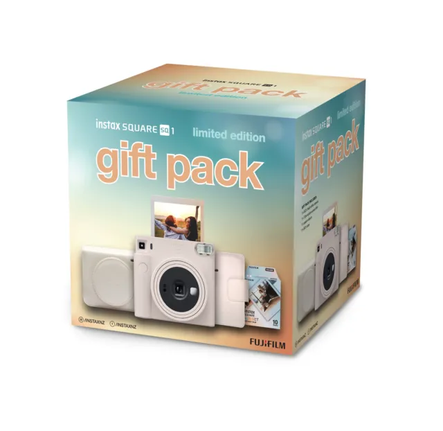 Fujifilm Instax SQ1 Gift Pack Limited Edition - White