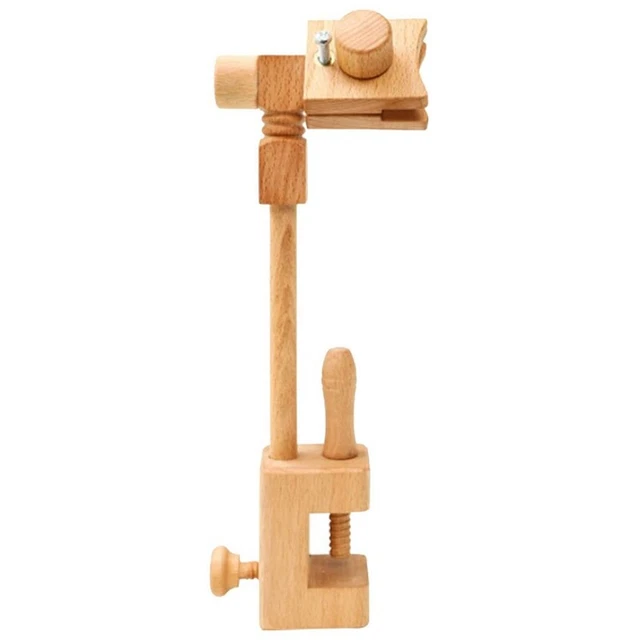 Aro de bordado con abrazadera, estante de marco de madera para círculo de ajuste, marco crosstit X8V2