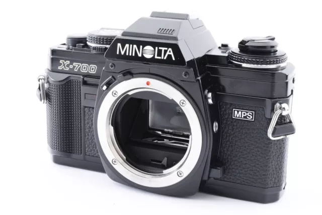[ Casi Mint ] Minolta Nuevo X-700 X700 Negro Mps 35mm SLR Carrete Cámara Japón