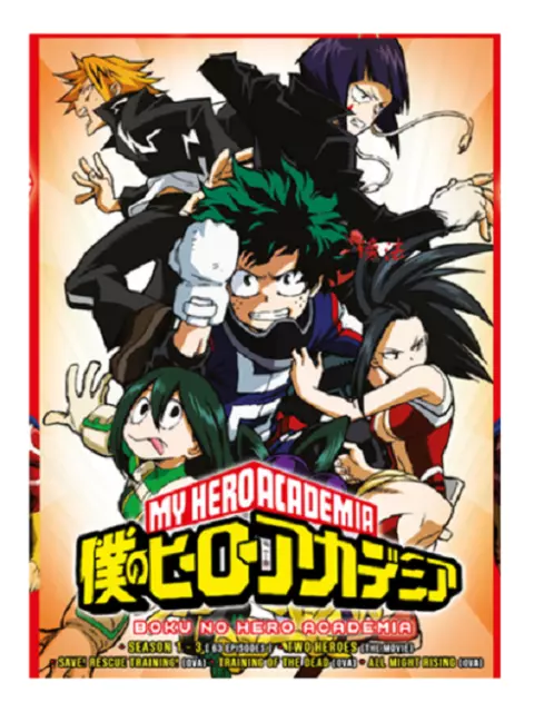 DVD Boku No My Hero Academia (Season 5: VOL.1 - 25 End) English Dubbed  Version