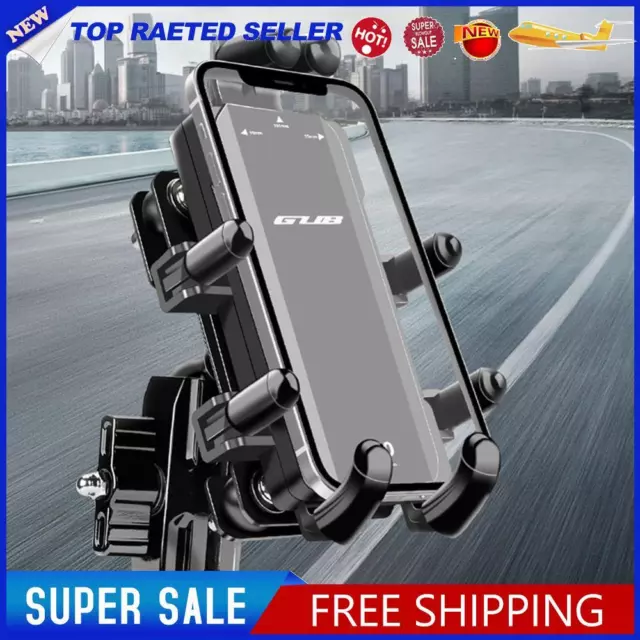 GUB Phone Holder Shockproof Mobile Phone Holder Rack for Bike Scooter Motorcycle