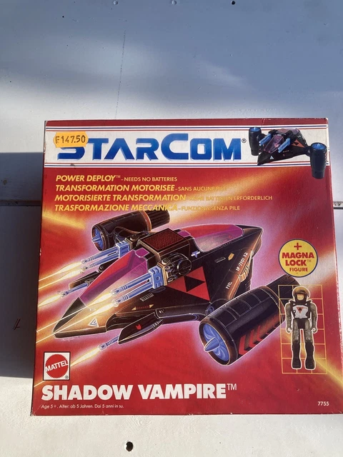 STARCOM COLECO REPRO box starmax bomber shadow and starwolf... box only