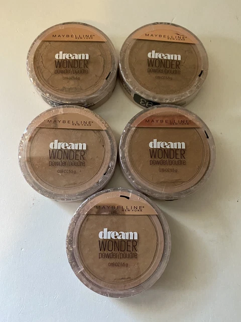 Maybelline Dream Wonder  Powder 7 Pack Honey Beige 93 *ALL BROKEN POWDER*