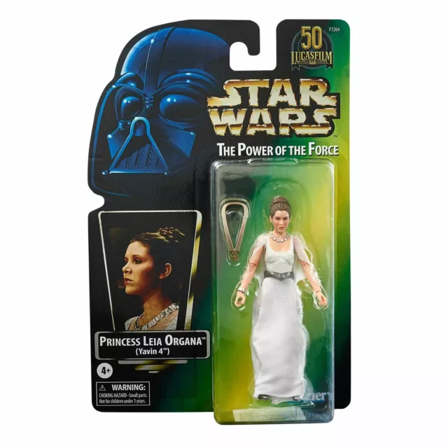 Star Wars Black Series  6" - Princess Leia Organa (Yavin 4) POTF2 50th Annive...