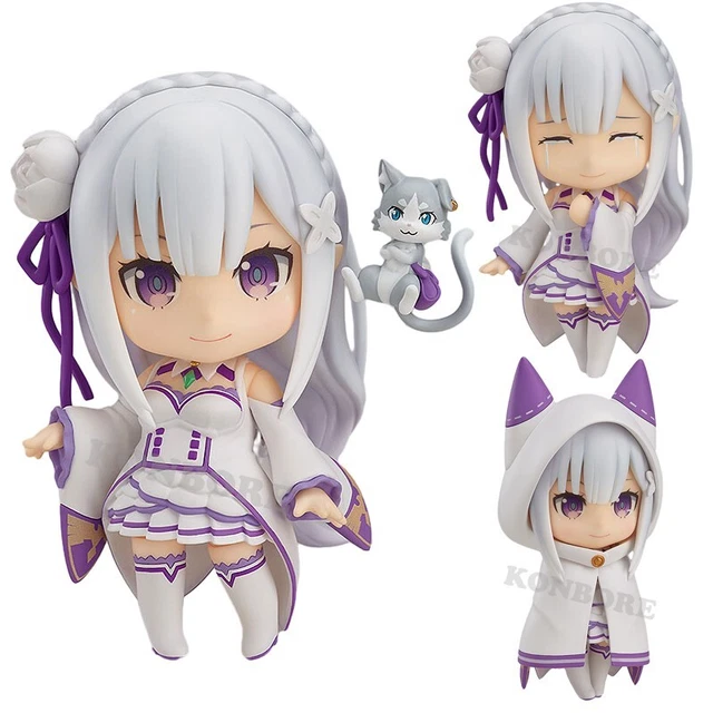 Lot De 6 Figurines Re:Zero - Emilia, Rem, Echidna - Édition Limitée Collector