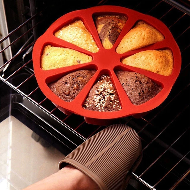 Molde de pastel Sikang molde de pizza pan postres verde suministros para el hogar rojo silicona