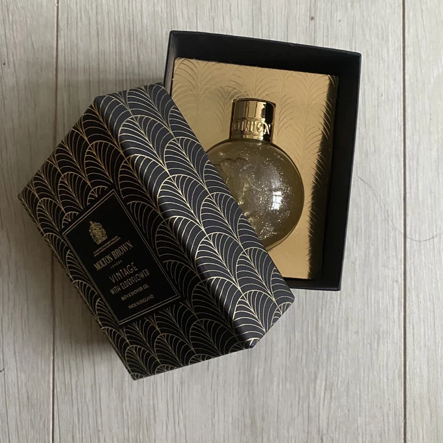 Molton Brown Bauble 75 ml bath and shower gel Vintage  Elderflower Free Wrapping