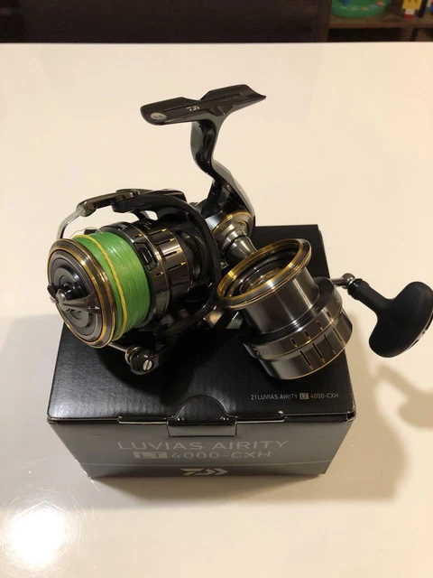 Daiwa 21 Rubias Airity Lt4000-Cxh With Genuine Spool
