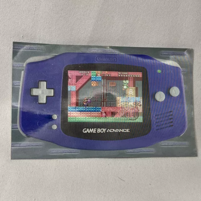 RARE Toys-R-Us Gameboy Advanced Holographic Promo Promotional Mailer