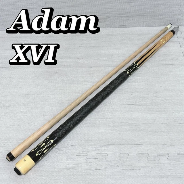 ADAM POOL CUE 5/16-18 Used Billiard Cue Slight Warp Wood Shaft