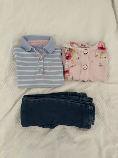 Designer Girls Clothing Bundle Size 3-4 Years Ted Baker, Levi’s, Joules