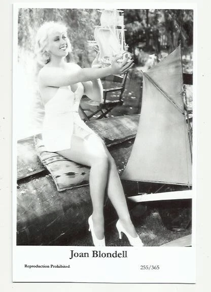 (Bx21) Joan Blondell Swiftsure Photo Postcard (255/365) Filmstar Pin Up Glamor
