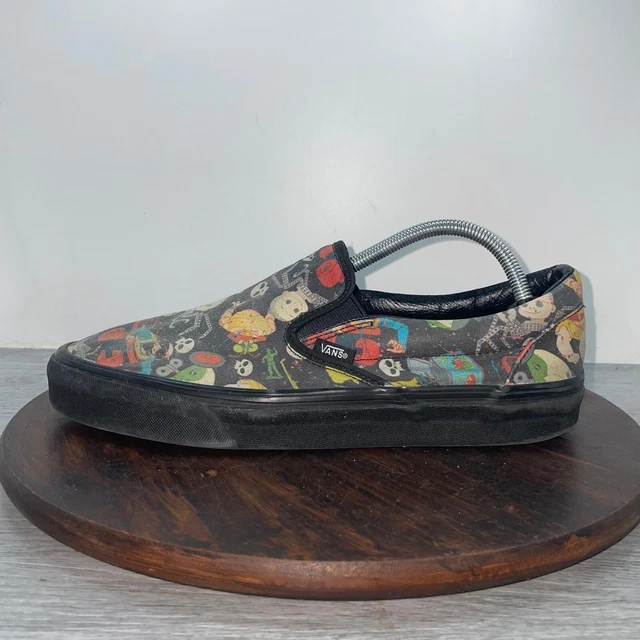 VANS TOY STORY Sids Mutant Shoes Black Size UK 7.5 Slip On Pumps Please read 34.99 PicClick UK